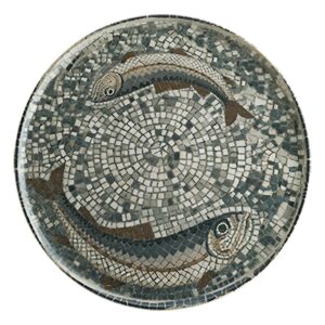 Bonna Premium  Porselen Fish Hygge 28cm Düz Tabak - S-MT-FISHYG28DZ